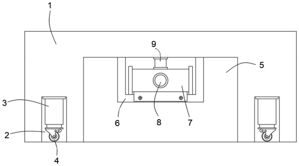 Melting pipe connector sealing equipment for plastic mold production