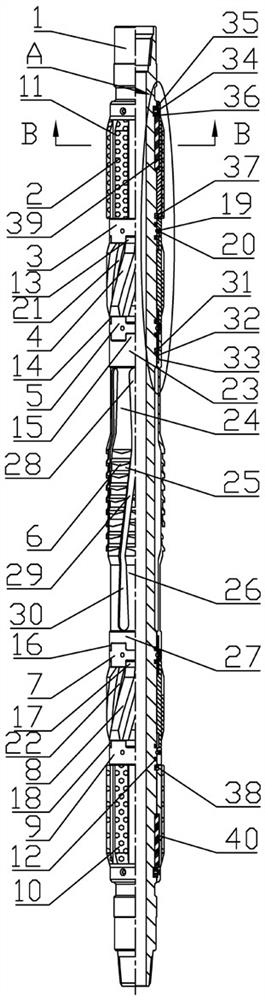 Integral rotatable scraper device