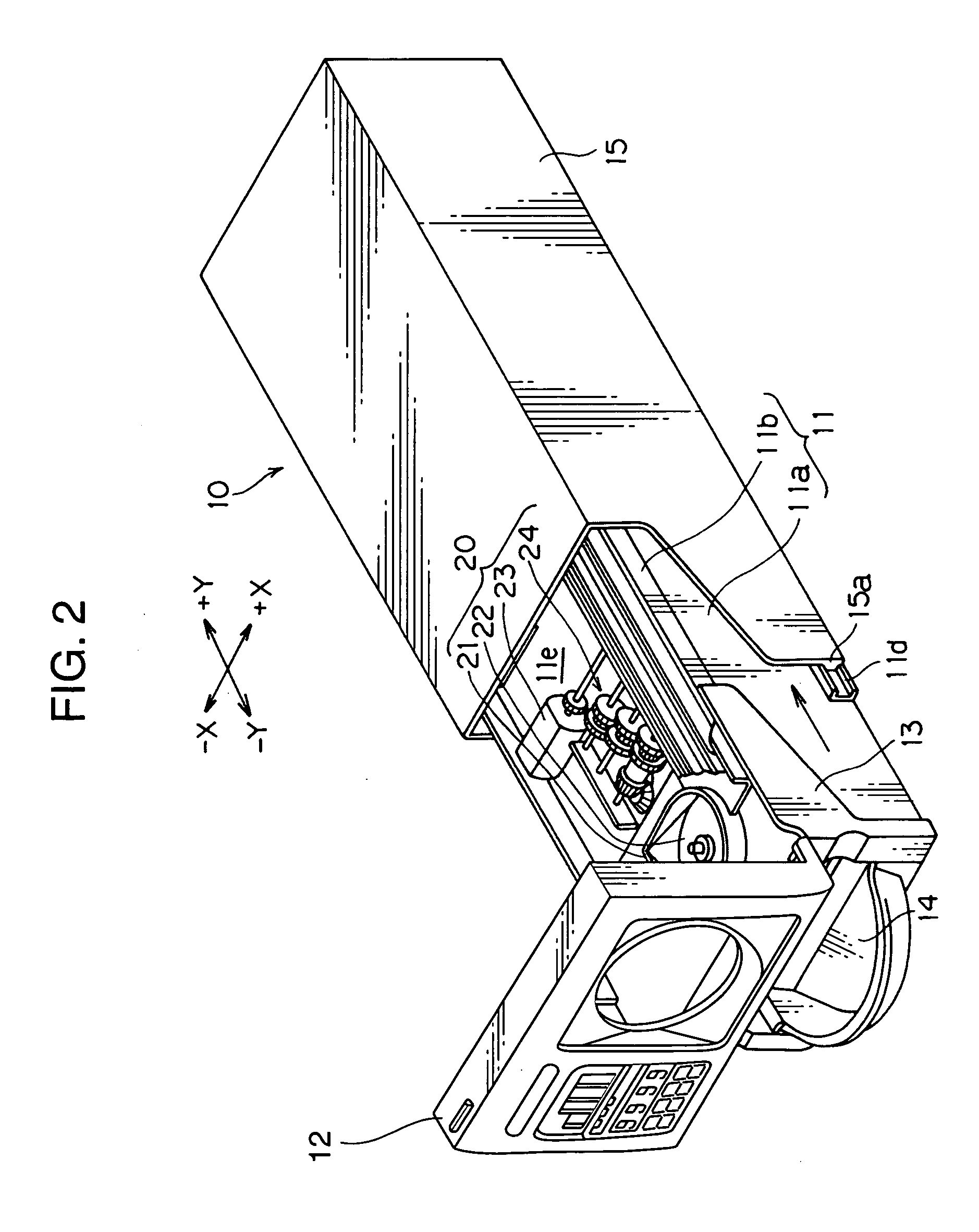 Coin changing machine