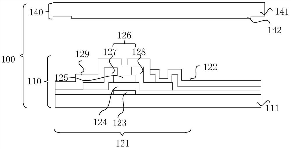 Array substrate, display panel and dark spot processing method