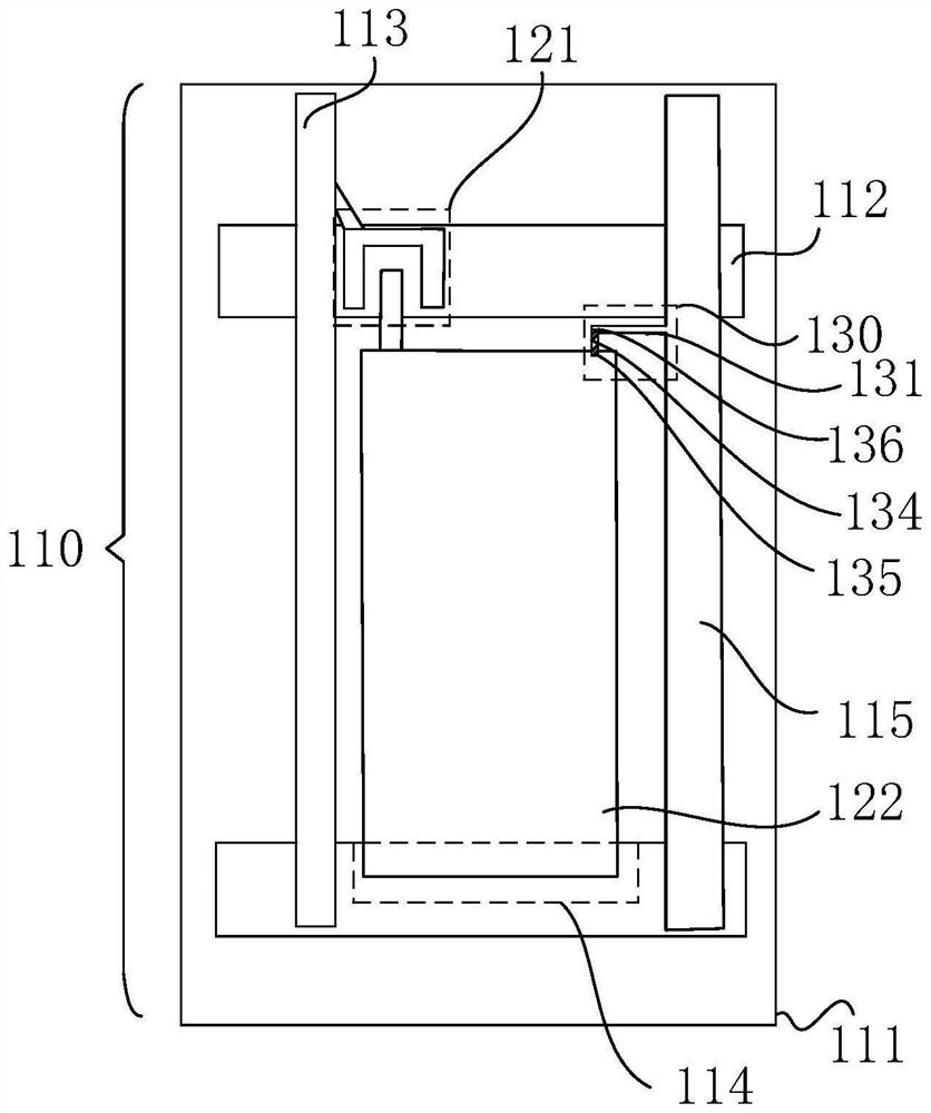 Array substrate, display panel and dark spot processing method