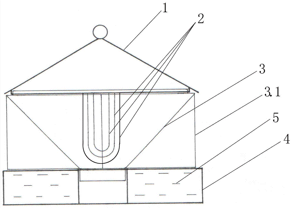 Lamp with conically-tubular fin pest baffle for enticing and killing pests