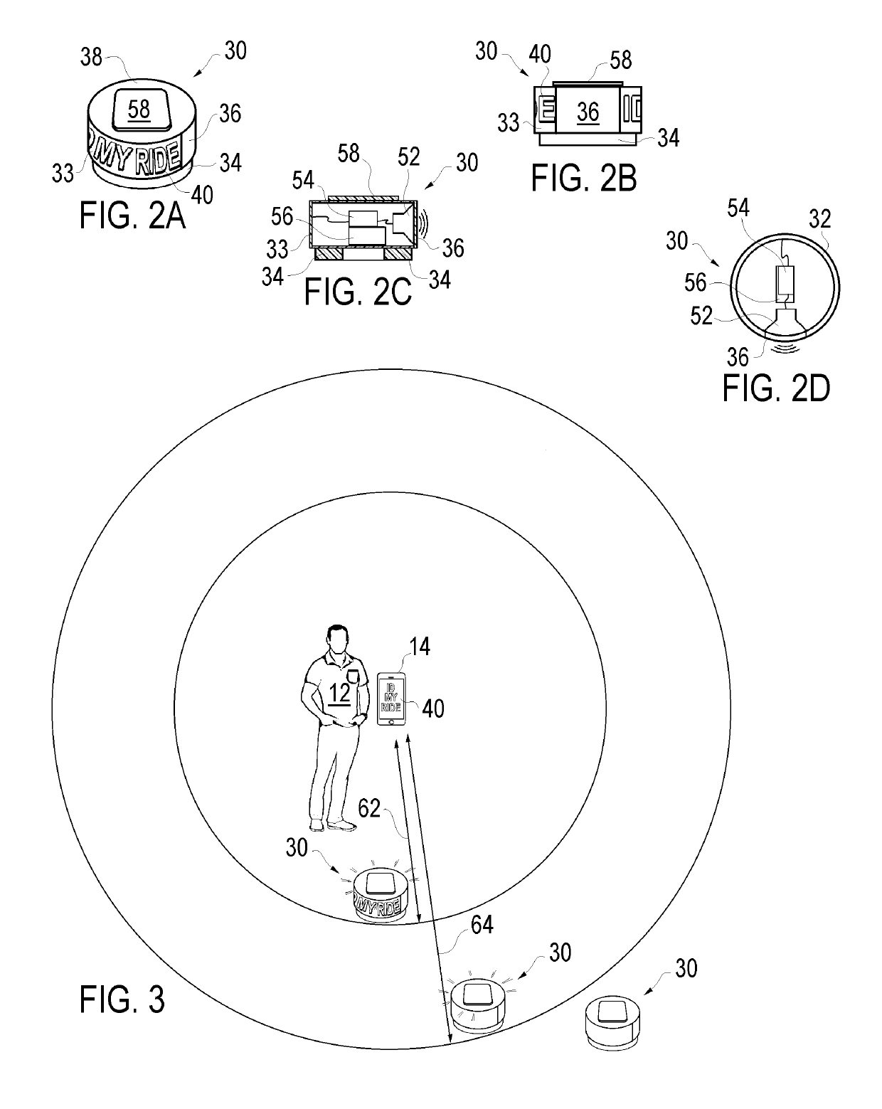 Enhanced vehicle authentication system platform providing real time visual based unique taxi vehicle authentication for customers and drivers and methods of implementing the same