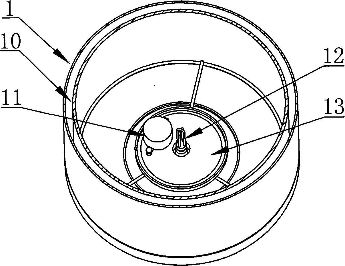 Double-layer rotating lamp decoration