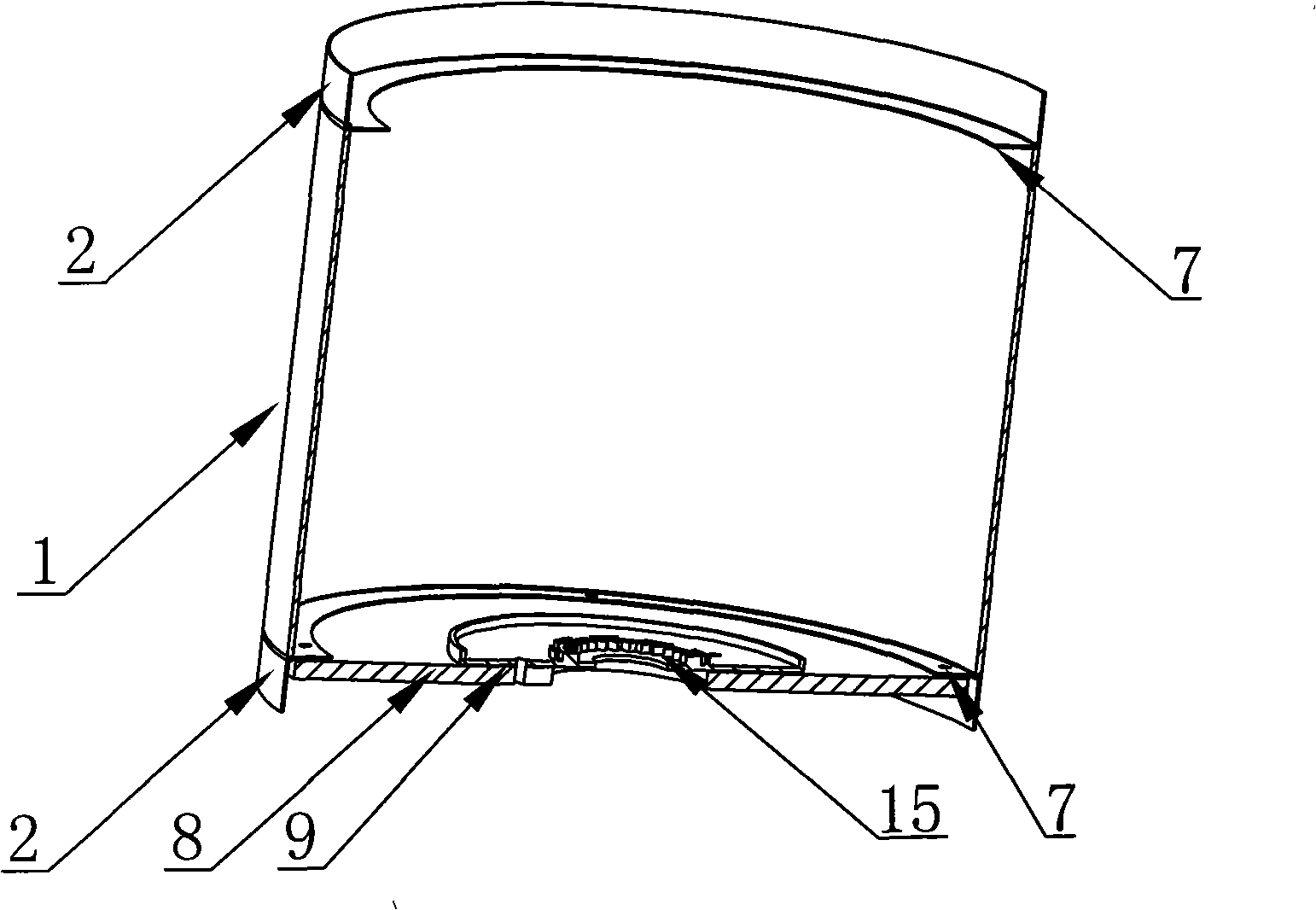 Double-layer rotating lamp decoration