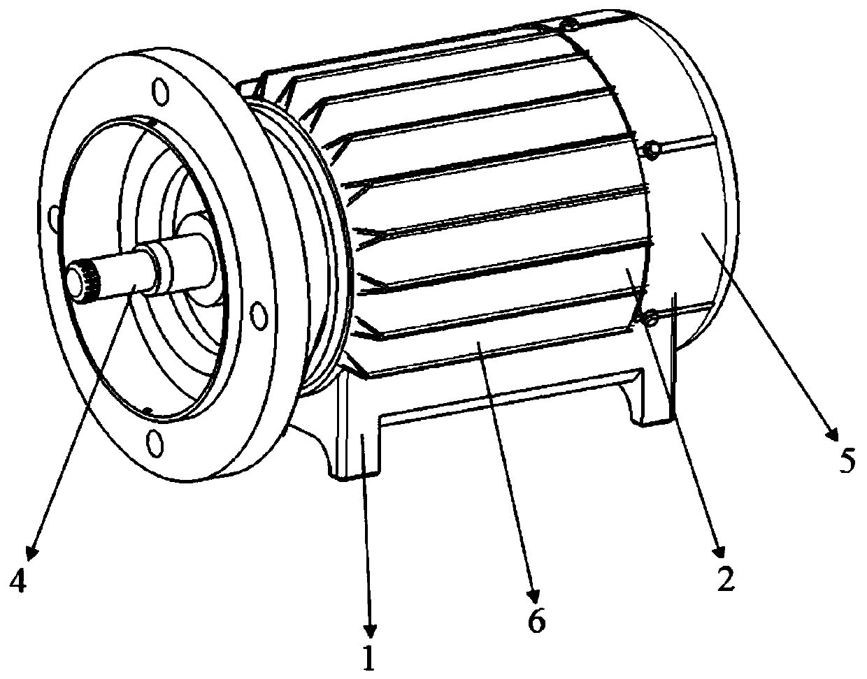 Noise reduction and anti-vibration system for motor cooling fan for automobile