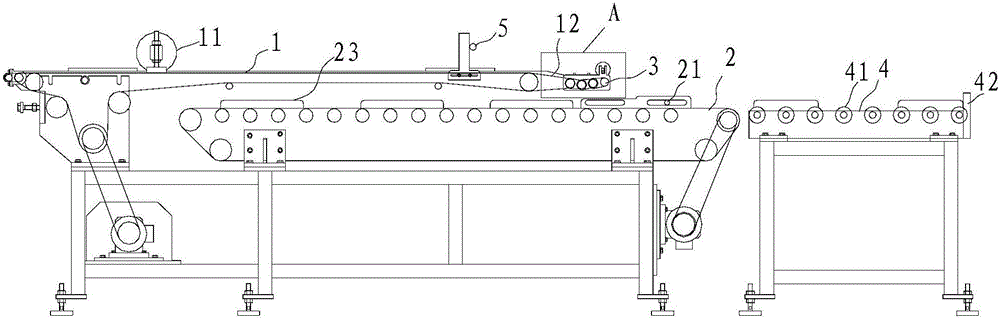 Plate collecting device