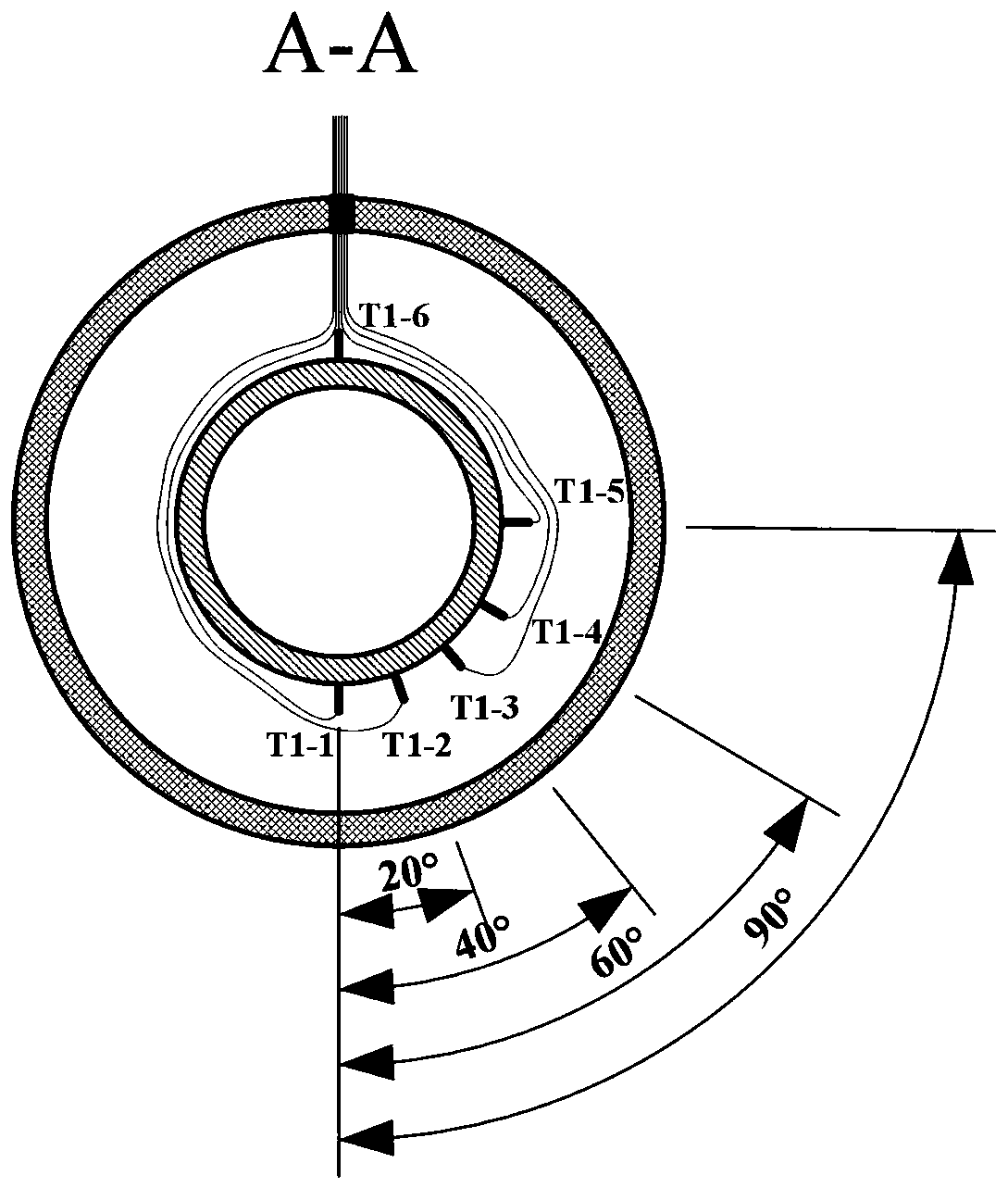 Experimental system and experimental method for convective condensation in mixed working medium Marangoni condensation pipe