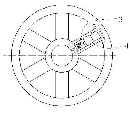 Centrifugal flywheel