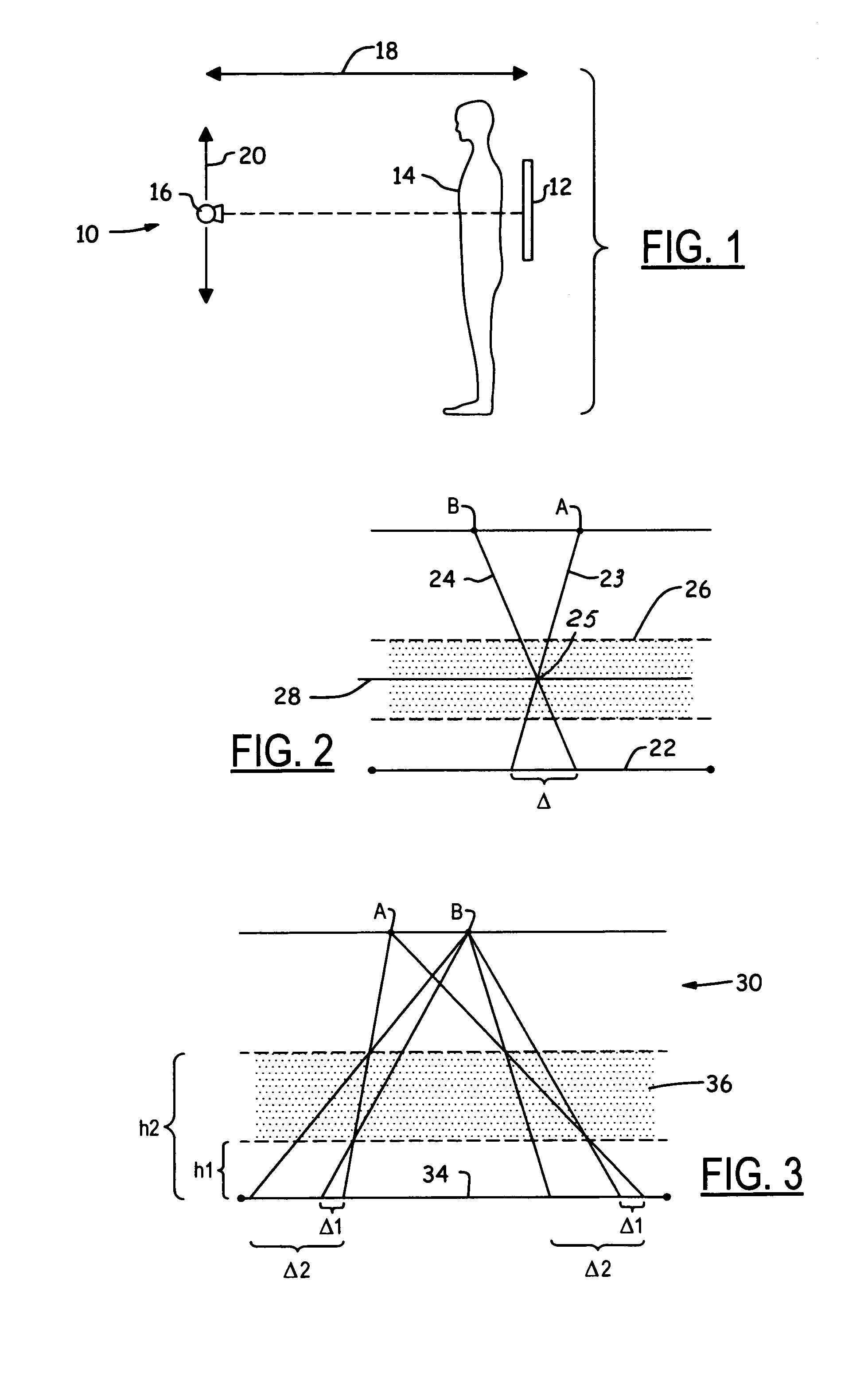 Non-iterative algebraic reconstruction technique for tomosynthesis