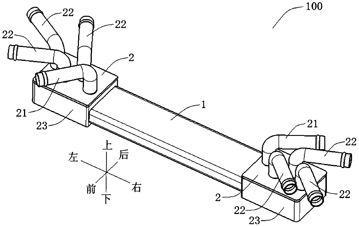 Heat exchanger, thermal management system of vehicle and vehicle