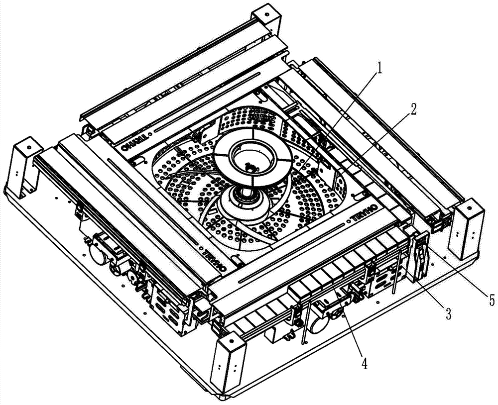 Mahjong machine and its card delivery mechanism