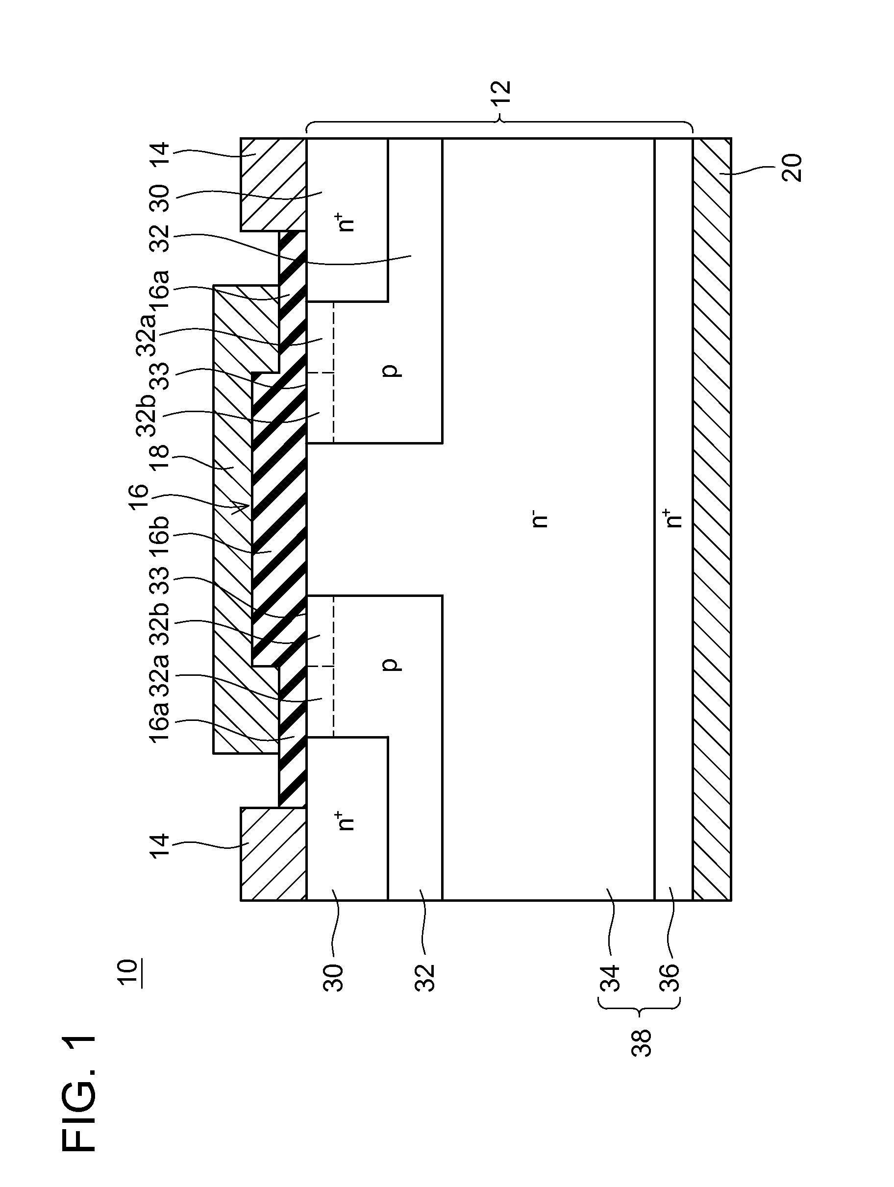 Insulated gate type switching device