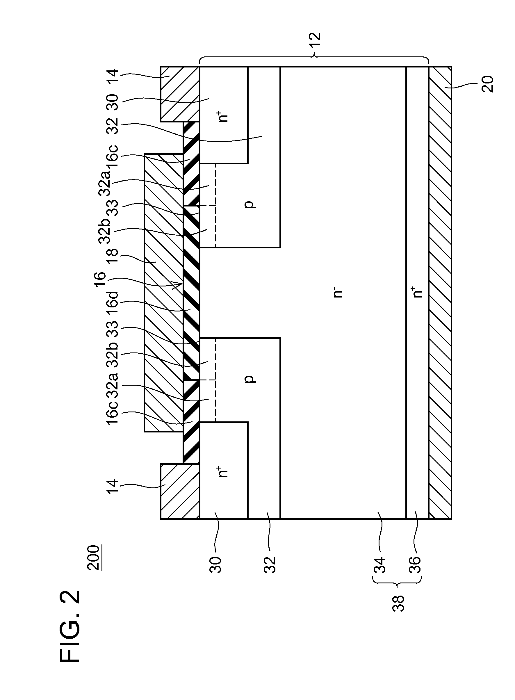 Insulated gate type switching device