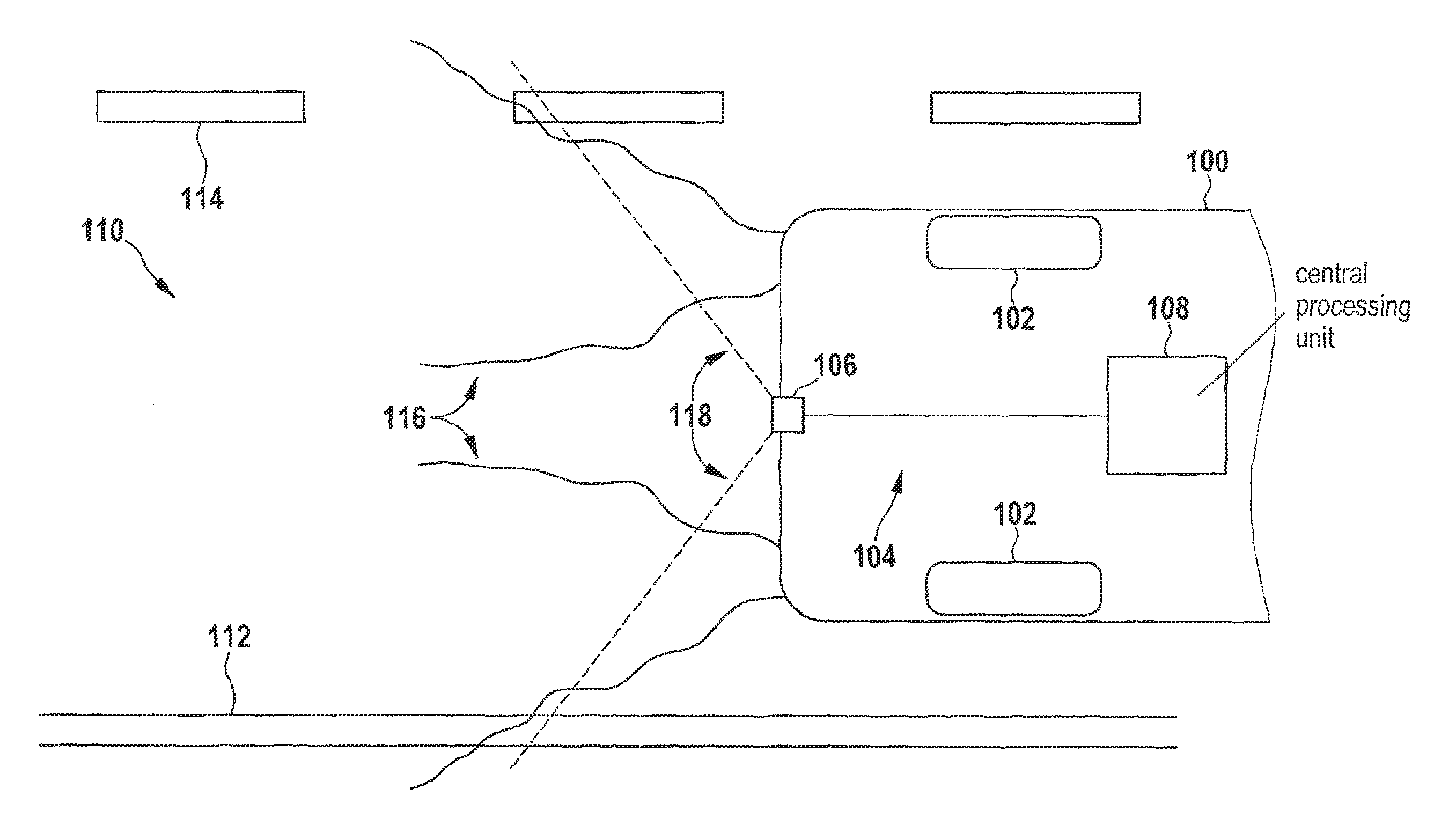 Method for detecting a wet road