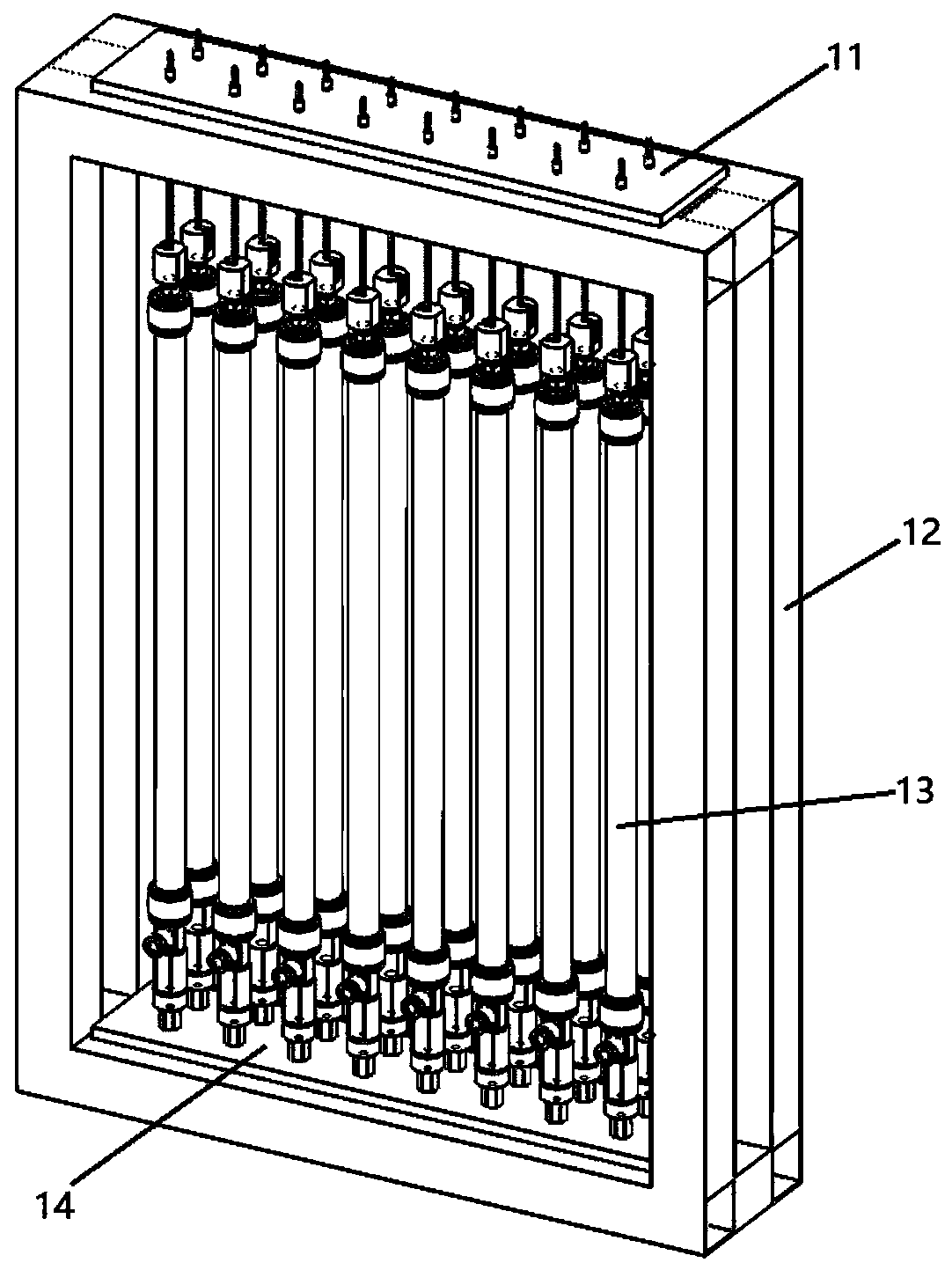 An upper limb rehabilitation arm with self-tensioning function wire rope transmission