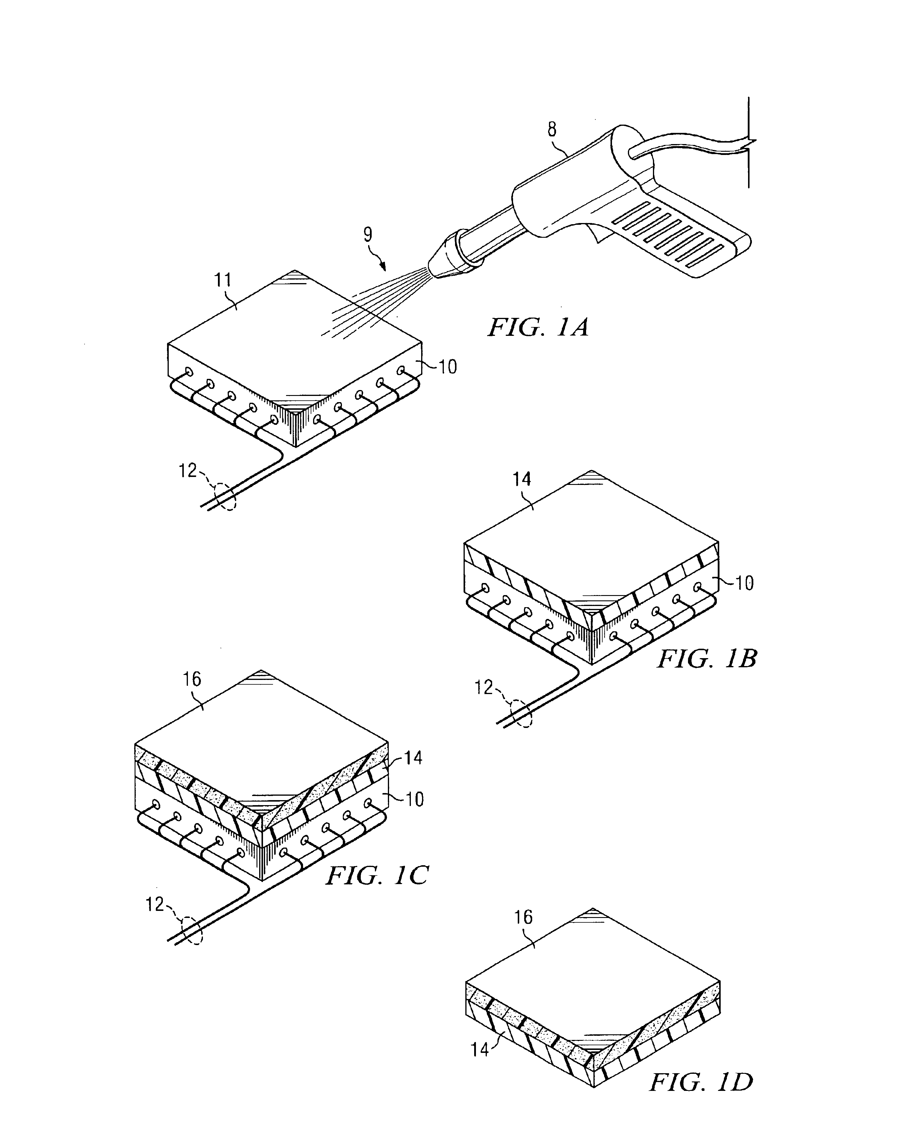 Thermoplastic coating for composite structures