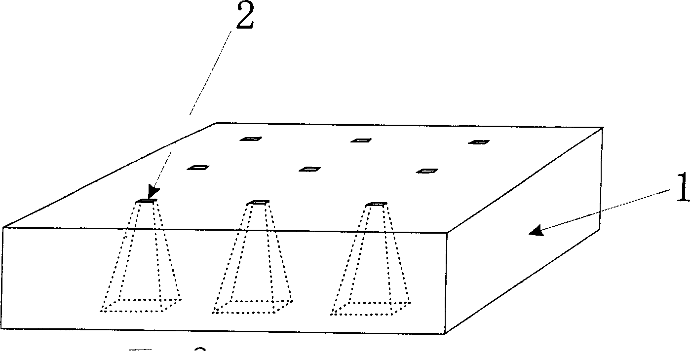 Preparation and using method of steel slag colorful pavement brick with water penetrating function