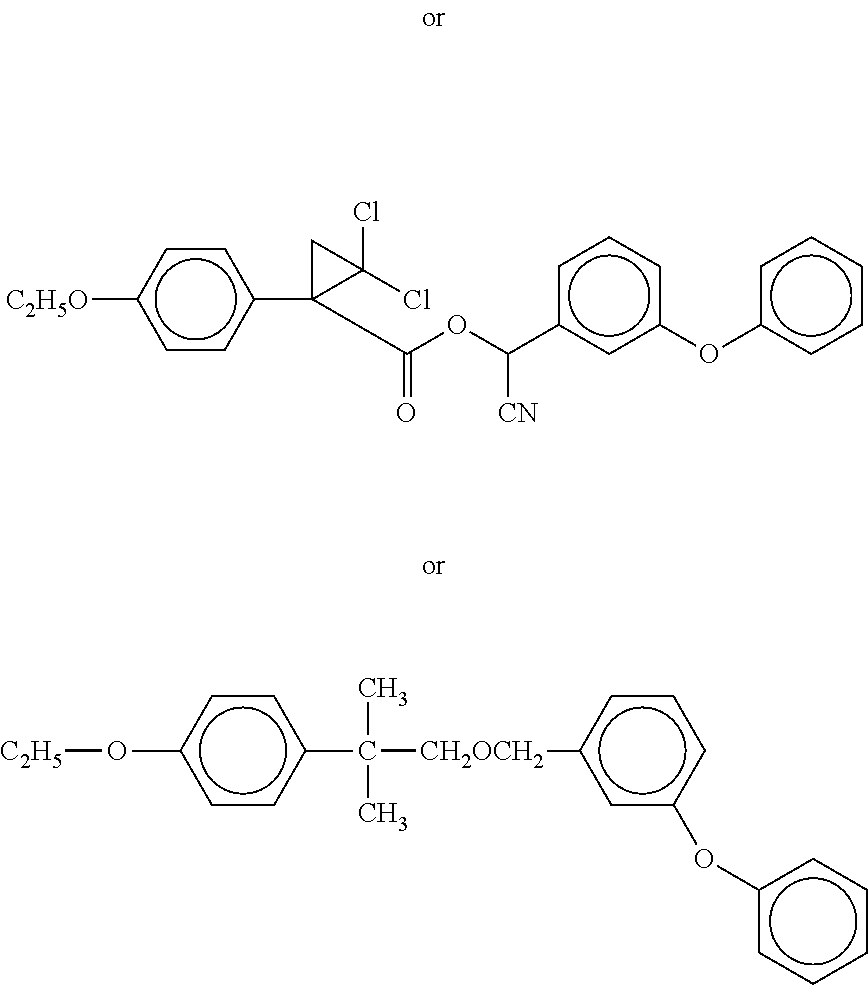 Non-volatile organic compound pesticide formulations