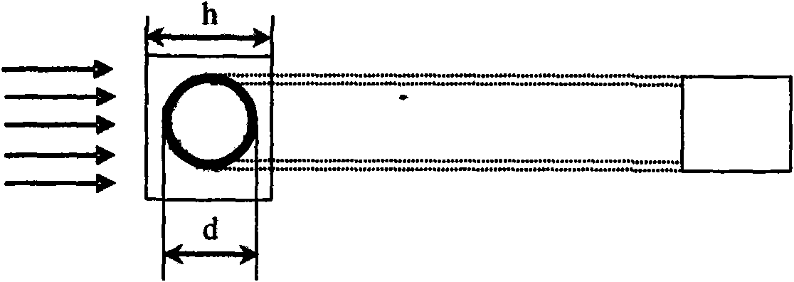 Connection hole test structure and method for preparing transmission electron microscopy