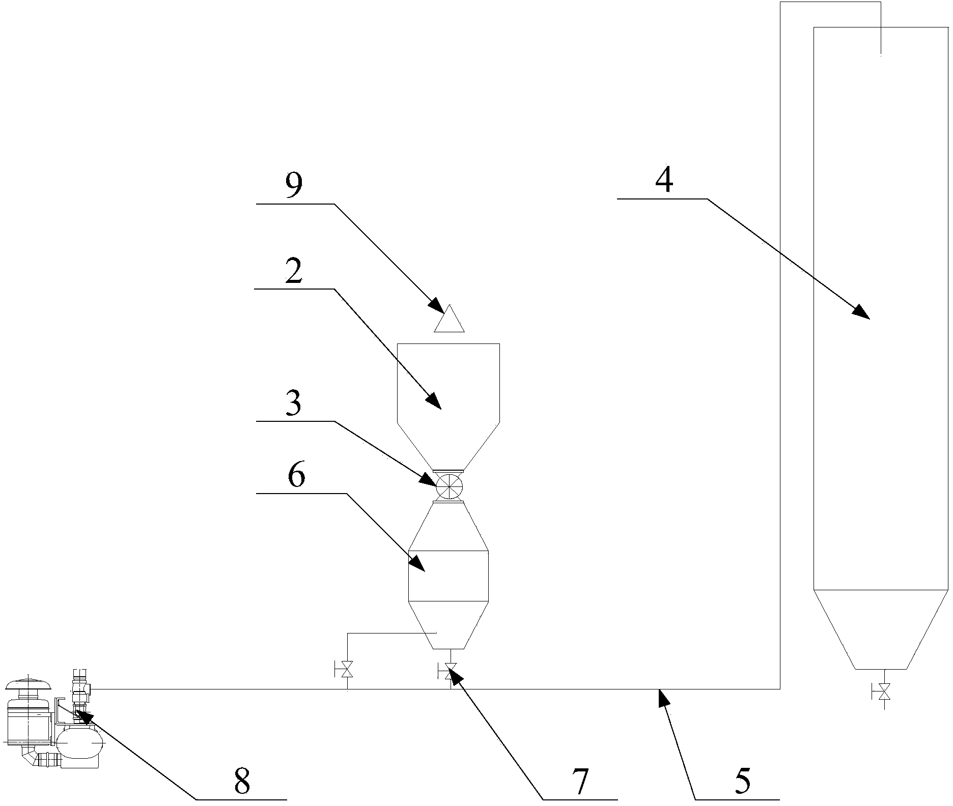 Equipment for conveying propping agents