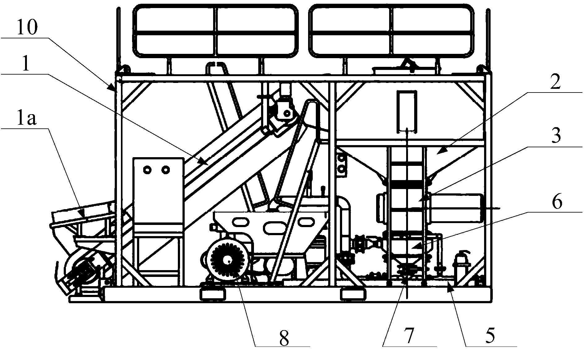 Equipment for conveying propping agents