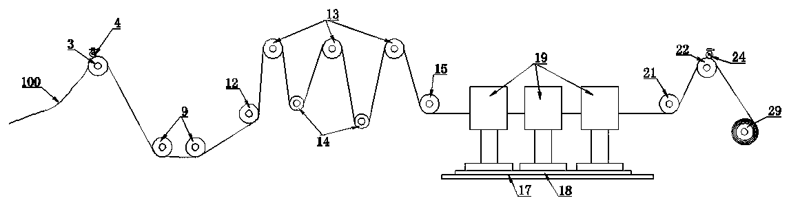 Knotting equipment for cloth or nets