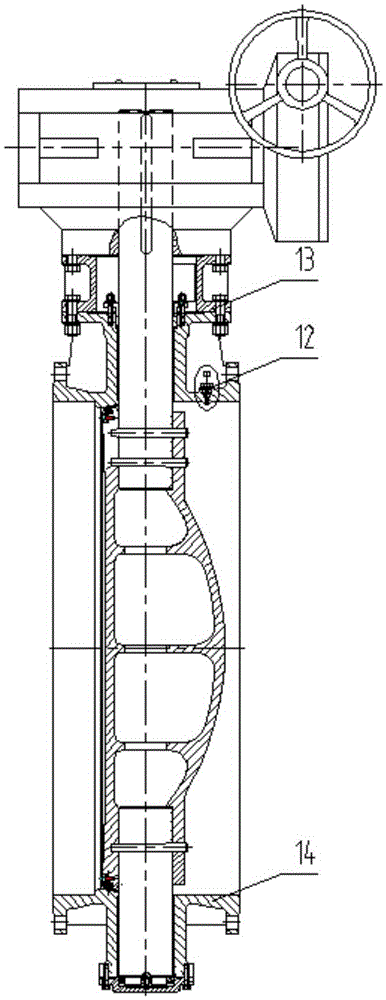 Valve interior observing device provided with self-luminous industrial endoscope