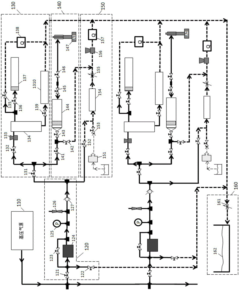 Indoor fidelity sampling, storage and analysis device and method based on deep well sampling