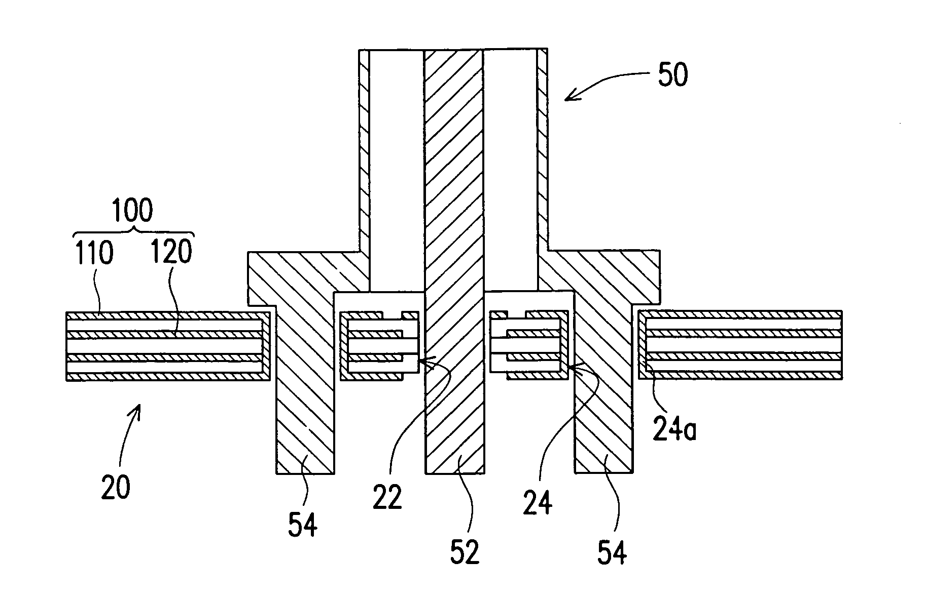 Signal transmission structure, circuit board and connector assembly structure