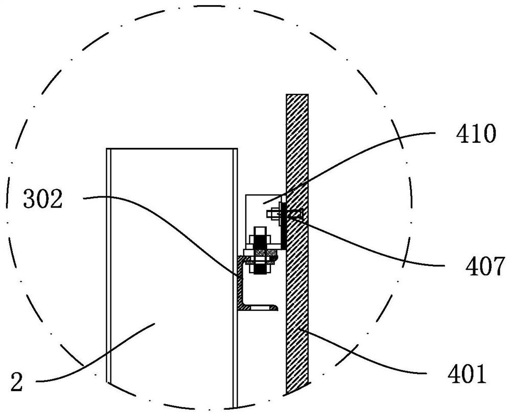 Dry-hanging connection system and construction method for architectural decorative panels