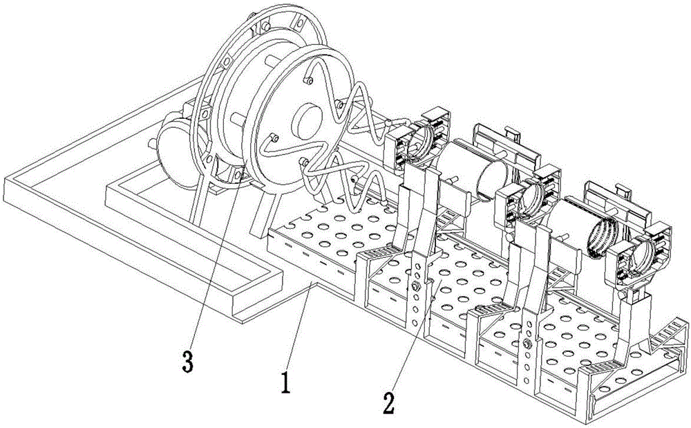 Fully-automatic pig intestine processing auxiliary equipment