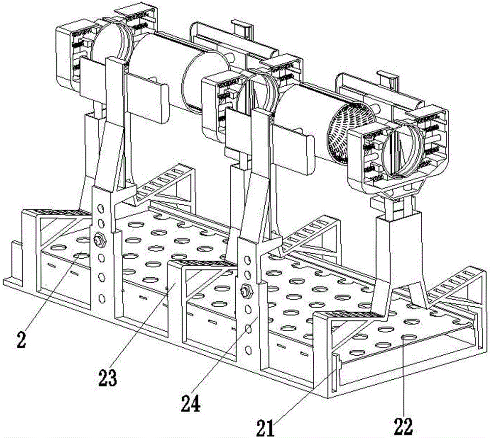 Fully-automatic pig intestine processing auxiliary equipment