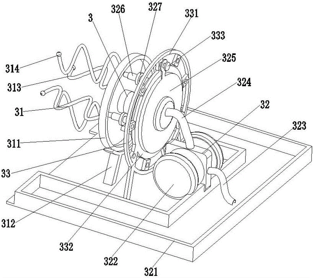 Fully-automatic pig intestine processing auxiliary equipment