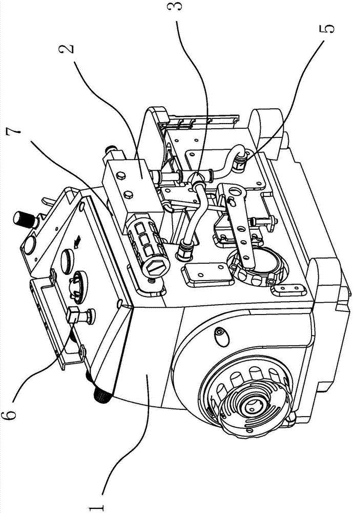 Oil-proof device for sewing machines