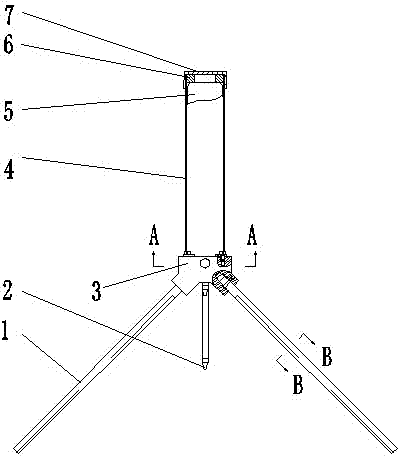 Outer diameter measuring instrument for big size shaft type parts