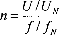 Inverse time lag over excitation protection method of generator and transformer