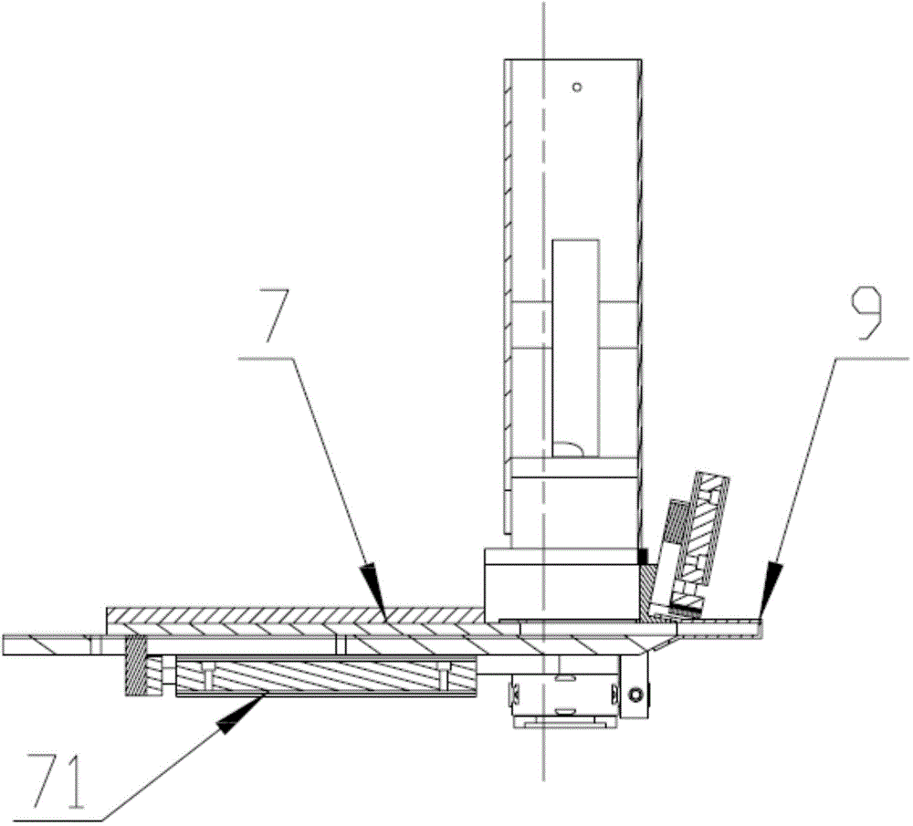 Material arrangement mechanism of automatic toothpick packer