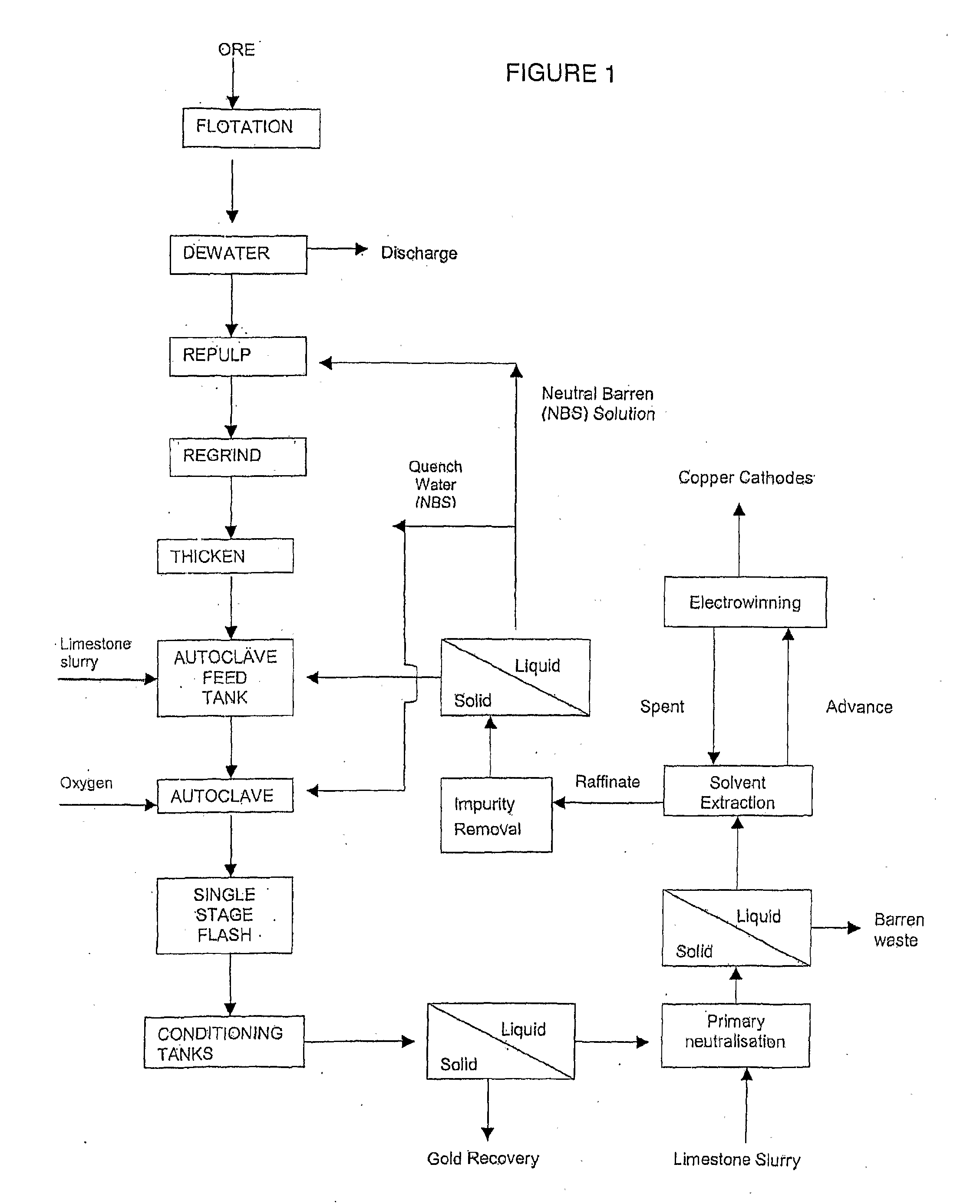 Processing of Metal Values from Concentrates