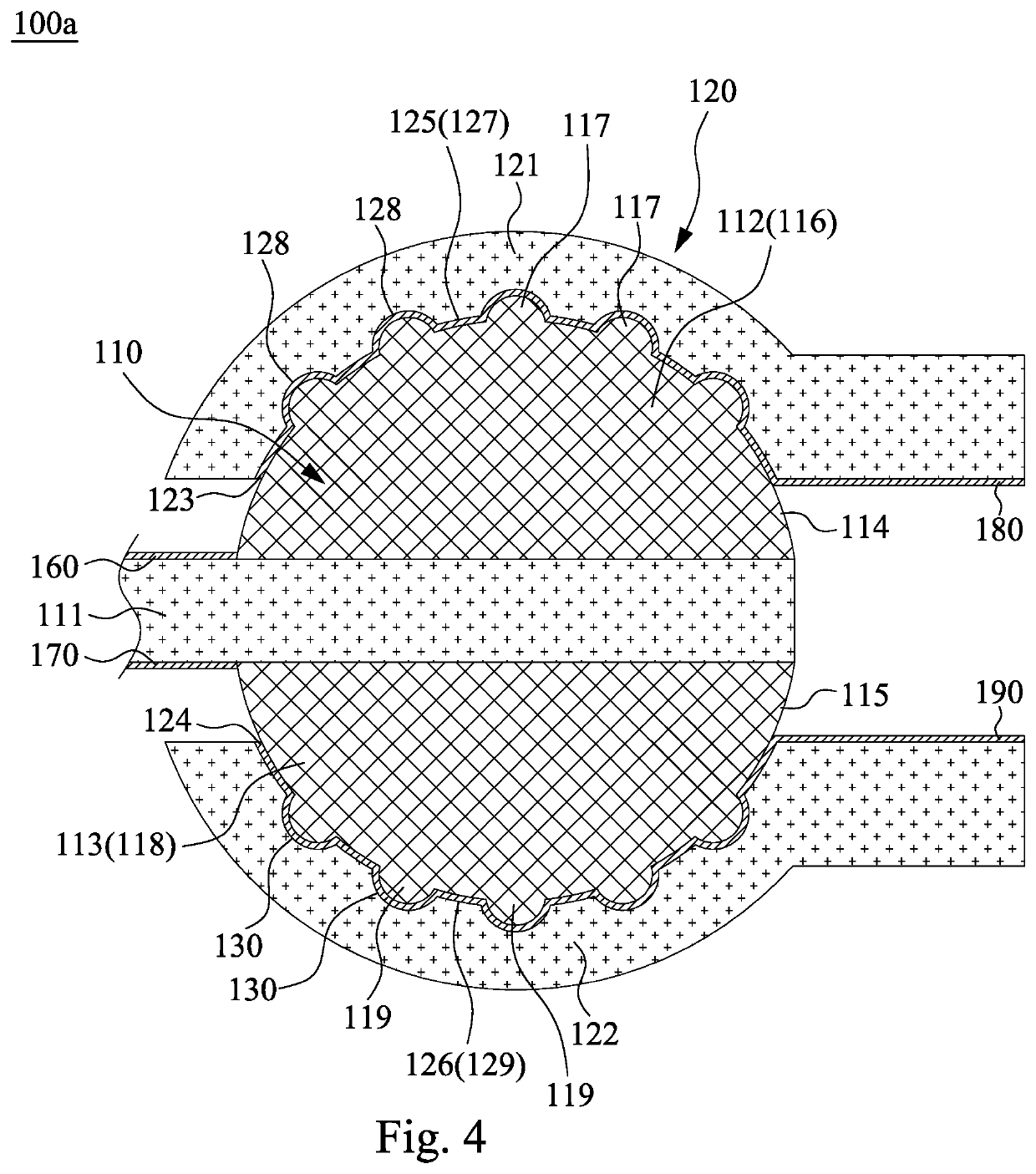 Connector structure and display panel device having connector structure