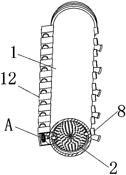 A kind of multistage fixed-bed reactor for the reaction of synthesizing n-propanol