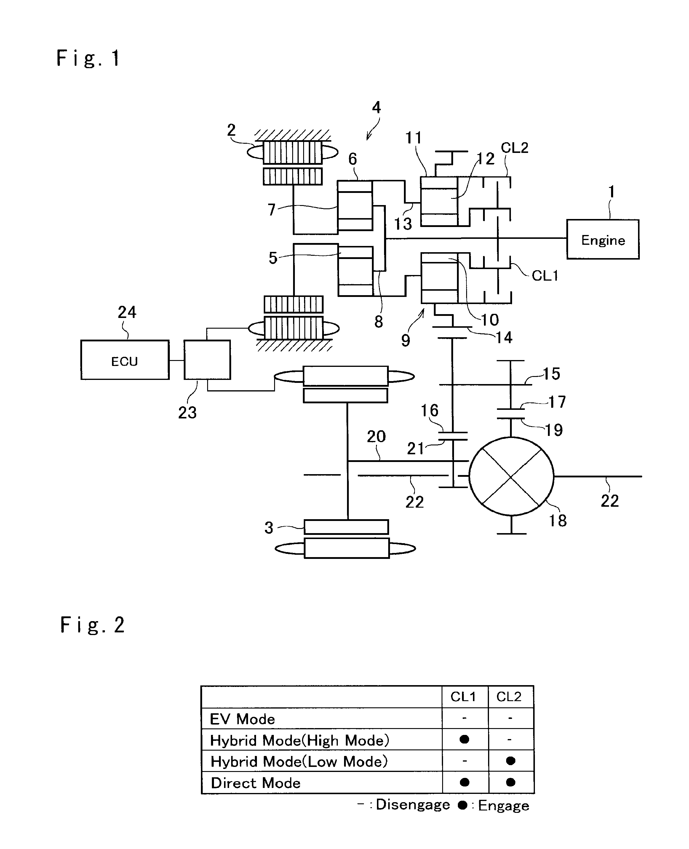 Drive unit for hybrid vehicle