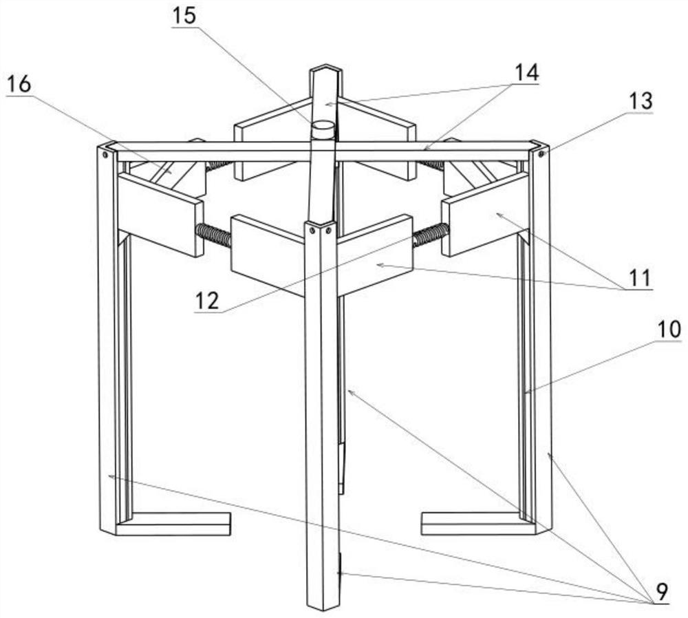 A double-shell experimental ice-making structure simulating the freezing process of sea ice