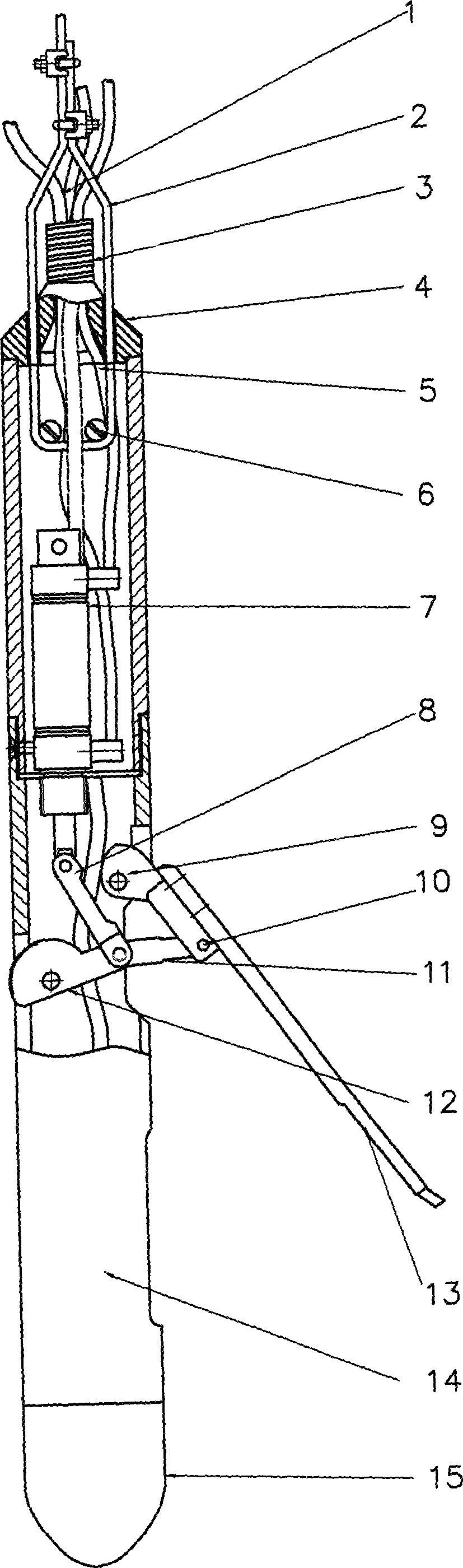 Well logging detector device