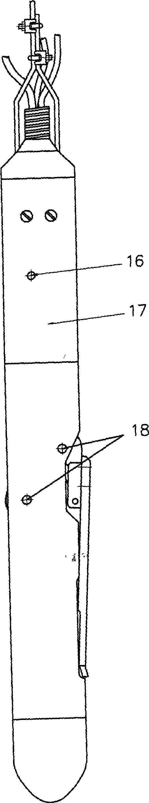 Well logging detector device