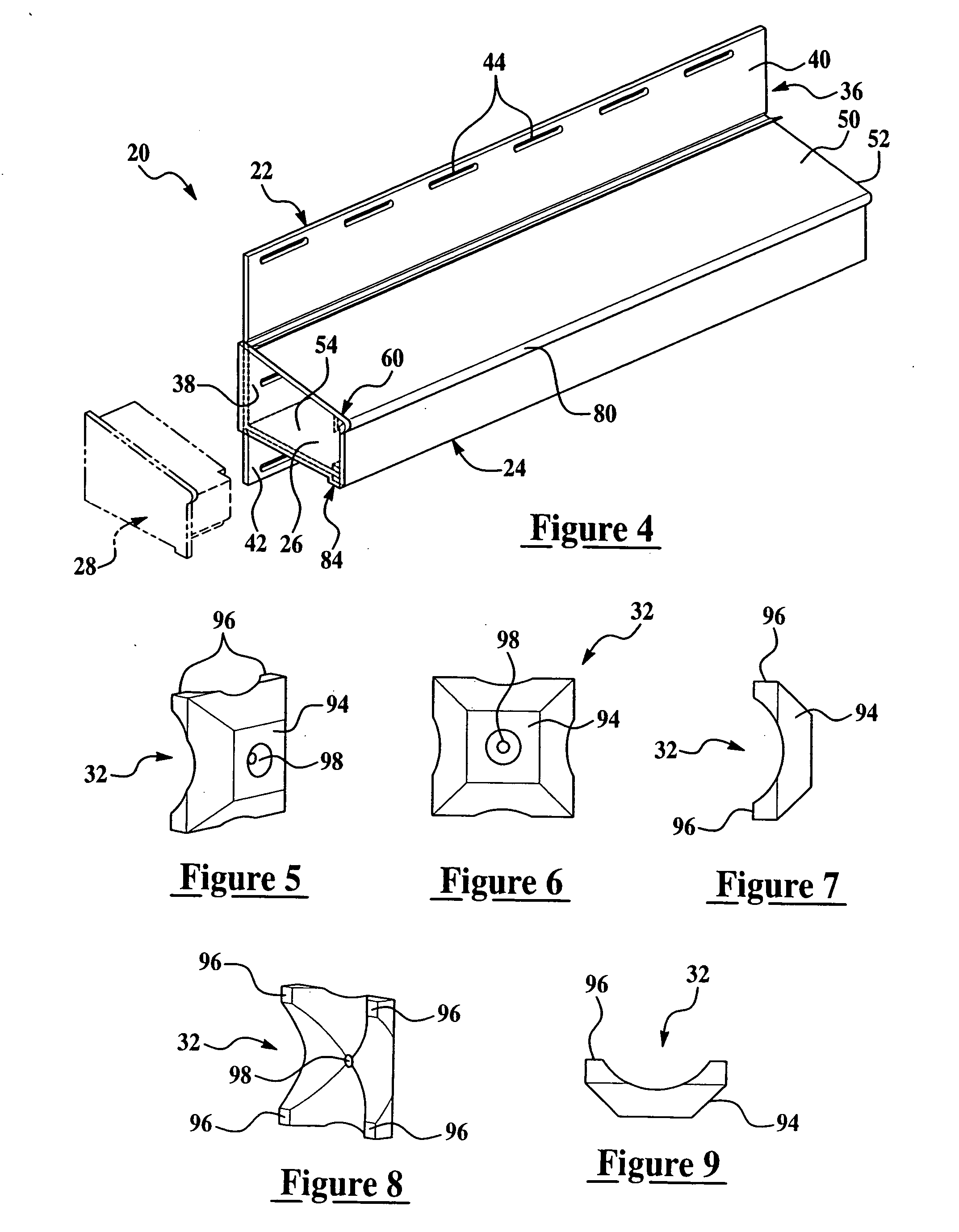 Exterior sill