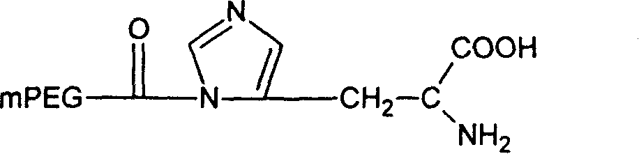 Amino acid communicating with polyglycol as well as manufacturing method and usage thereof