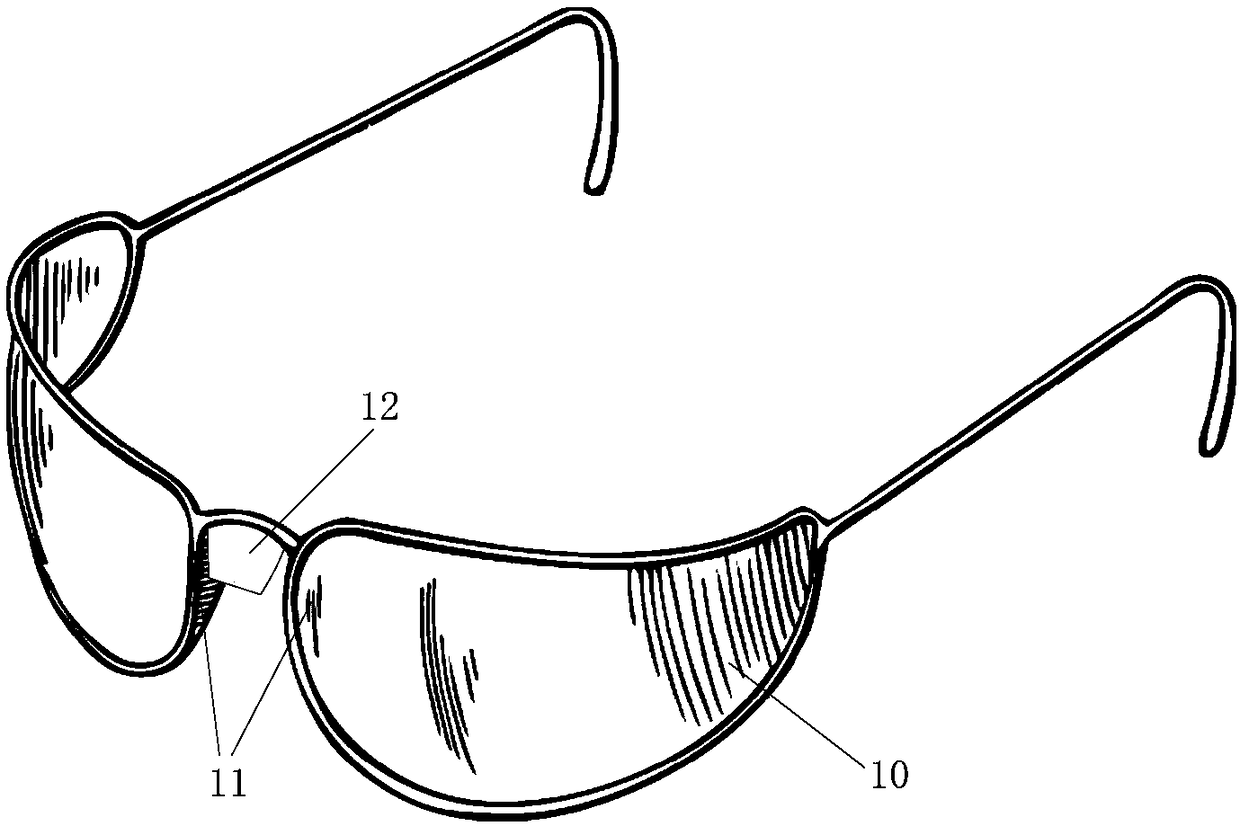 Blinking detection method and apparatus as well as blinking monitor and eye wearing device