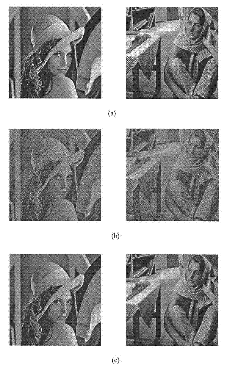 Bayesian denoising method based on wavelet low frequency