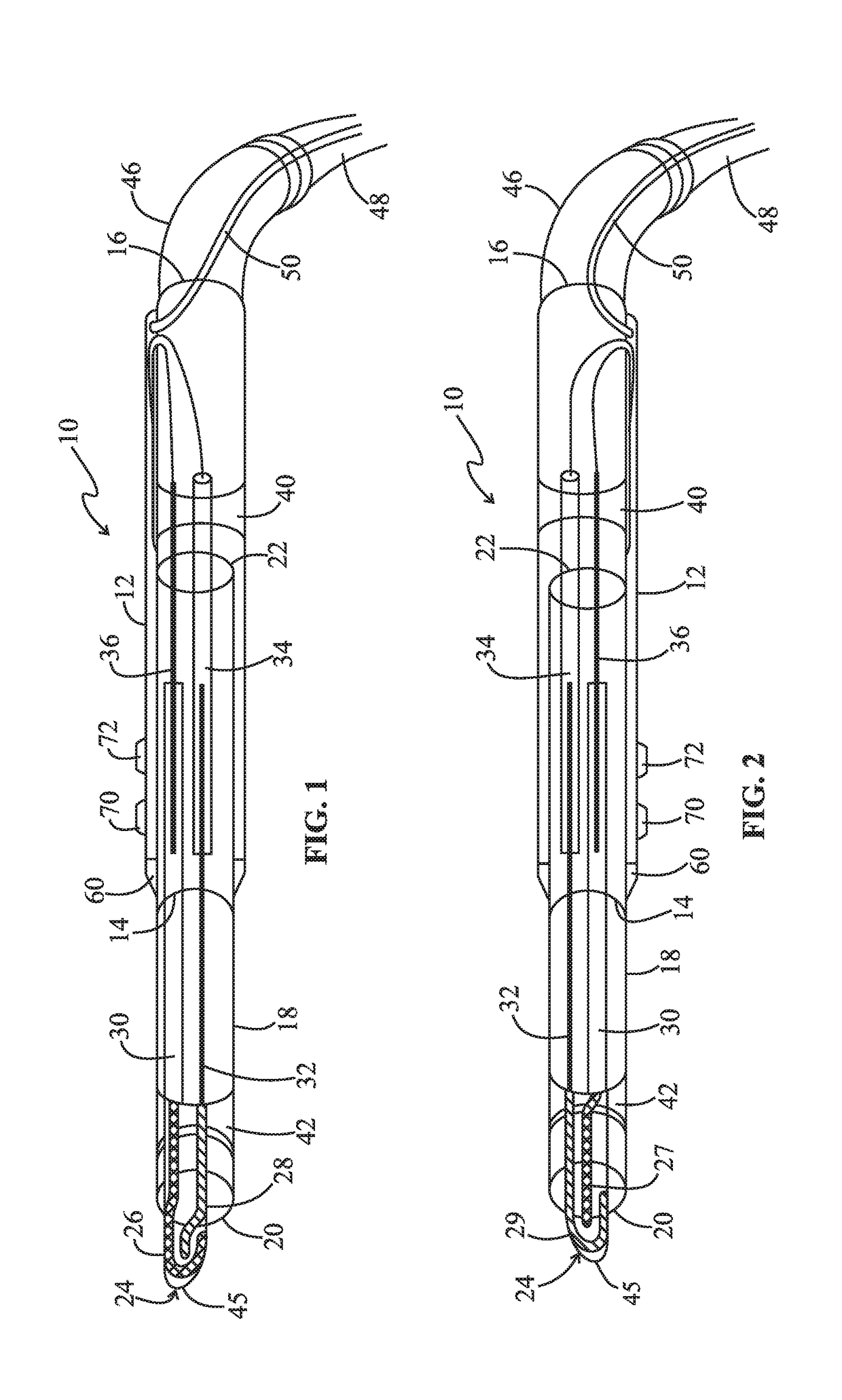 Ultrapolar telescopic electrosurgery pencil